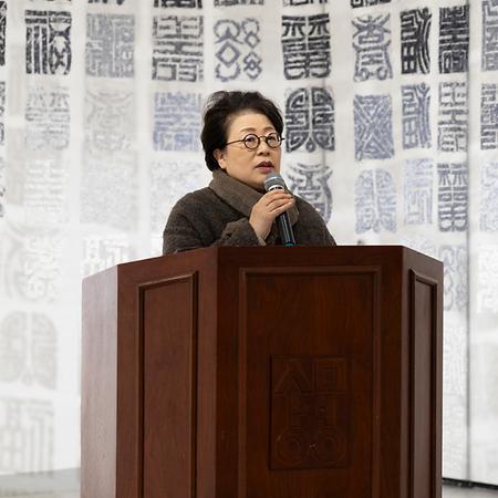 생활예술전공, '2025 제1회 상명 DnA 동문전' 오프닝 행사 참석 이미지